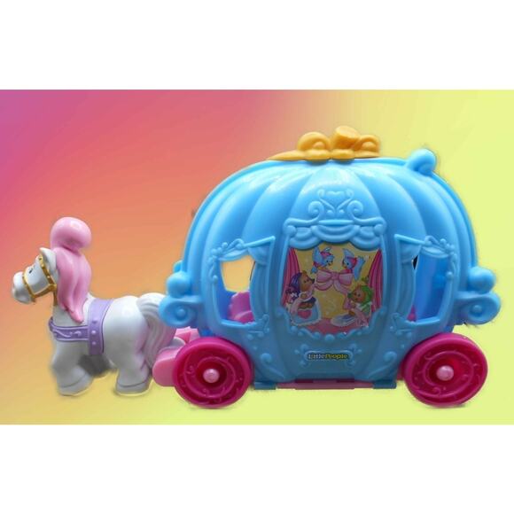 Little People 2022 Disney Princess Cinderella's Dancing Carriage HGP76 No Fig - Picture 1 of 7